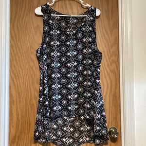 Torrid hi-lo chiffon tank